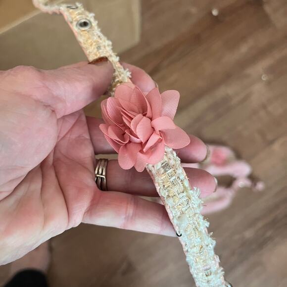 Tweed & Faux Fur Three Piece Harness, Collar & Leash Set  Size S - Picture 6 of 11